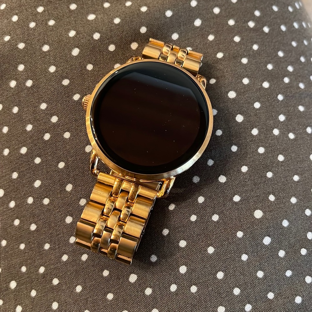 Fossil smartwatch gold